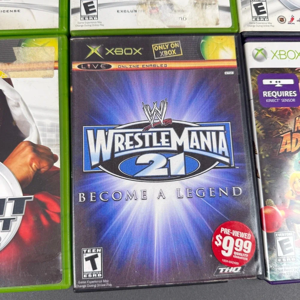 Xbox 360 Sports Video Game lot Madden NHL Fight Night NCAA Football lot of 12